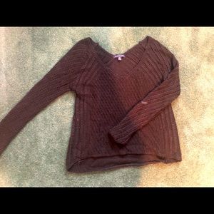 American Eagle sweater in sparkle black